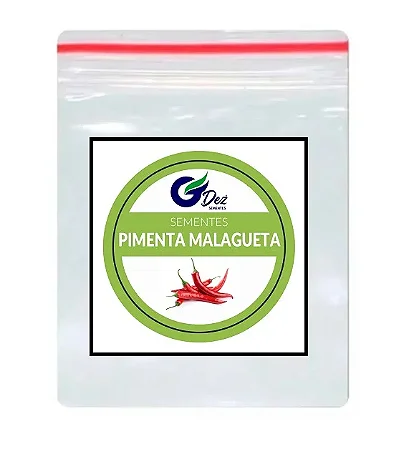 Sementes de Pimenta Malagueta - 100 Unidades