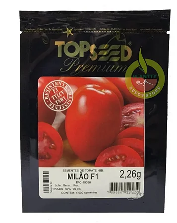 Tomate Saladette Híbrido Milão F1 - 1.000 Sementes