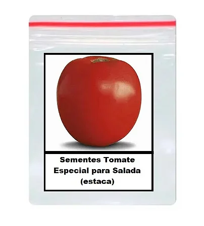 Sementes de Tomate Especial para Salada (Estaca) - 300 Unidades