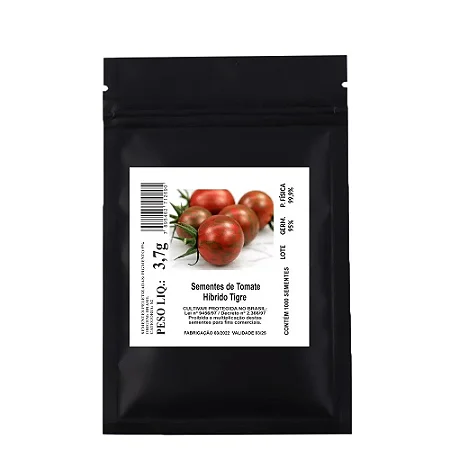 Sementes de Tomate Híbrido Tigre - 1.000 Unidades
