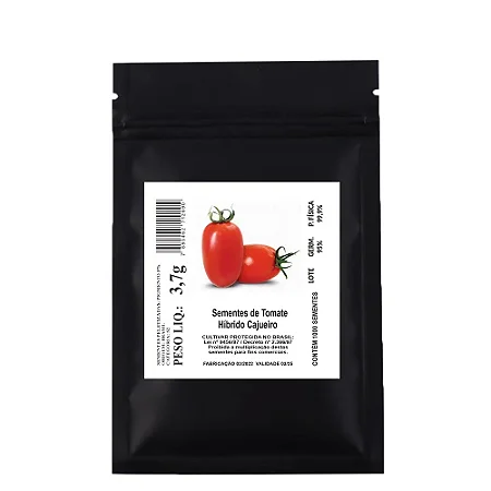 Sementes Tomate Híbrido Cajueiro 1.000 unidades