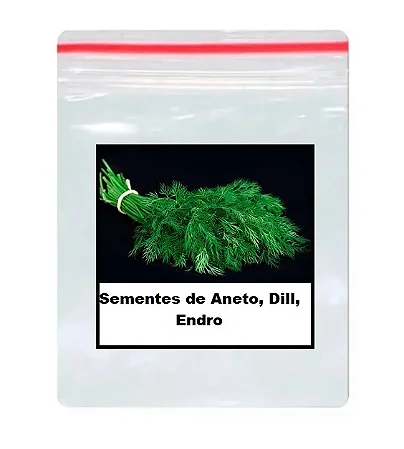 Sementes de Aneto, Dill, Endro 800 unidades