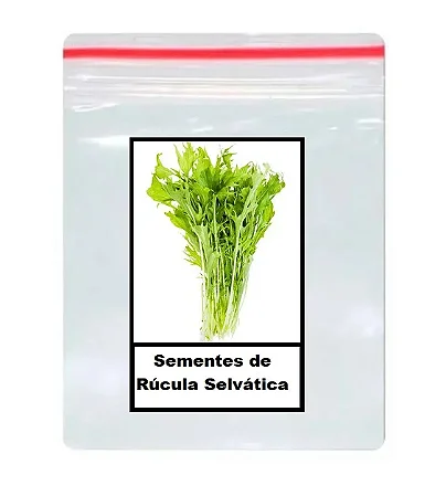 Sementes de Rúcula Selvática 80 unidades