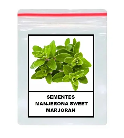 Sementes de Manjerona Sweet Marjoram – 70 Unidades