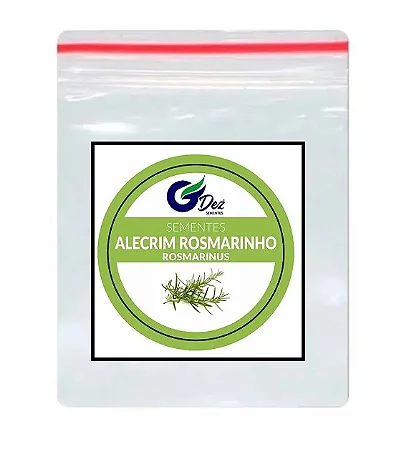 Sementes De Alecrim Rosmarinho Rosmarinus 60 unidades