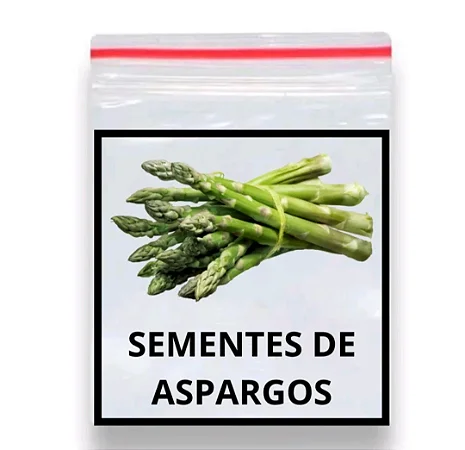 Sementes De Aspargo Verde 50 unidades