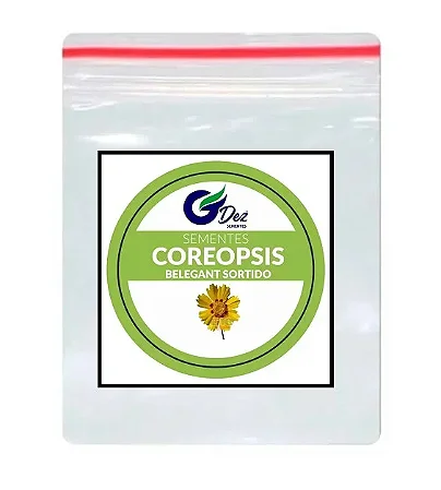 Sementes Da Flor Coreopsis Elegant Sortido 50 unidades