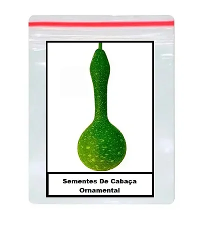 Sementes De Cabaça Ornamental 25 unidades