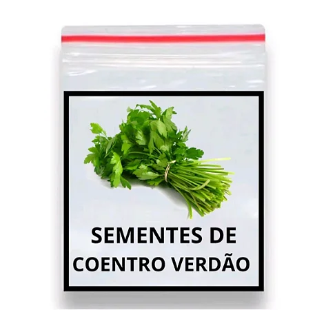 Sementes de Coentro Verdão 160 unidades