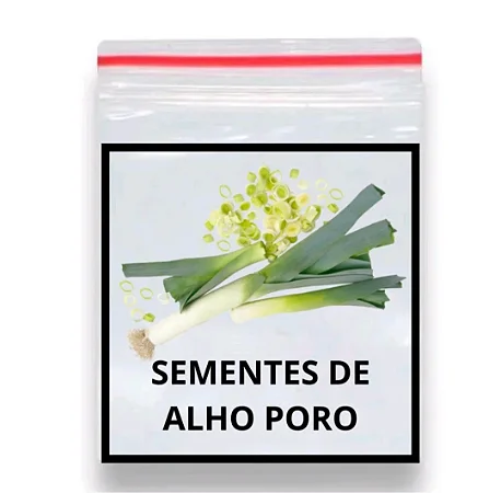Sementes Alho Porro Gigante 150 unidades