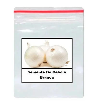 Sementes de Cebola Branca 100 unidades