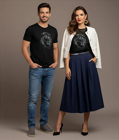 CAMISETA LEÃO (NOMES DE JESUS)