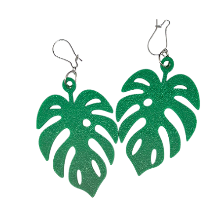 Brinco Folha Monstera