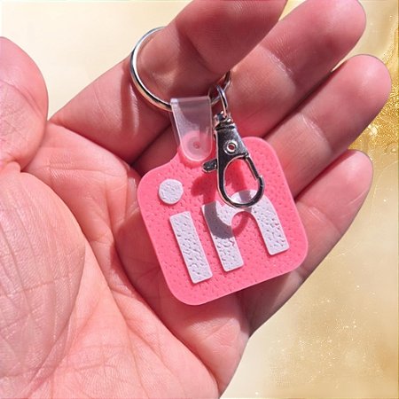 Mini Chaveiro NFC Inteligente  — Gravação Personalizada | Regravável | Para Links, Contatos e Automação