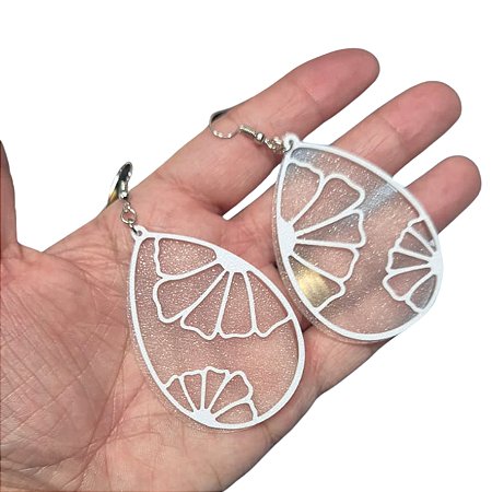 Brincos Gota Florida em Impressão 3D