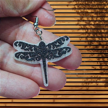 Brinco Libélula em Impressão 3D