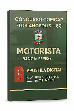 Apostila COMCAP Florianópolis 2025 – Motorista