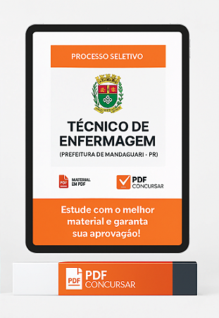 Apostila – Técnico de Enfermagem (Concurso Prefeitura de Mandaguari - PR) – PDF Concursar