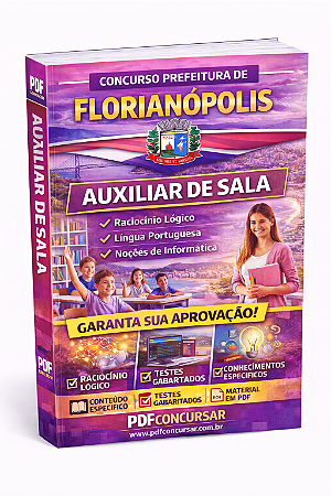 Apostila Digital Auxiliar de Sala PMF 2026