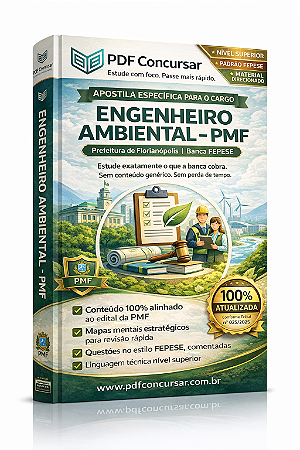 Apostila de Conhecimentos Específicos – Engenheiro Ambiental PMF