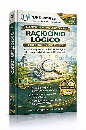 Apostila de Raciocínio Lógico – Ensino Superior PMF