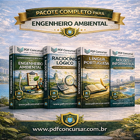 🎓 Combo Completo – Engenheiro Ambiental PMF