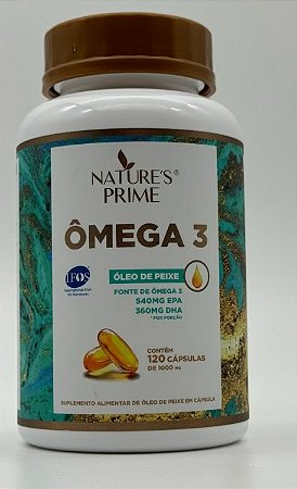 Ômega 3 - Suplemento Alimentar com 120 Cápsulas