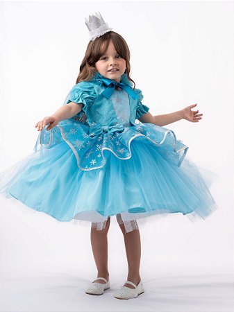 VESTIDO PRINCESA LUXO ELZA