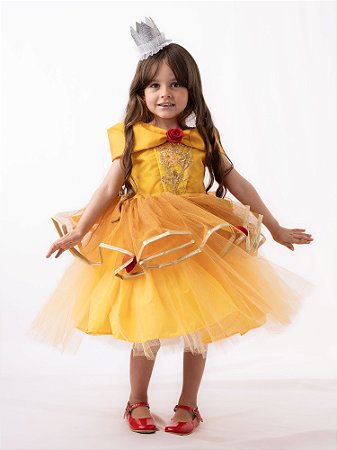 VESTIDO PRINCESA LUXO BELA
