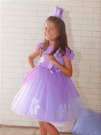 VESTIDO PRINCESINHA SOFIA