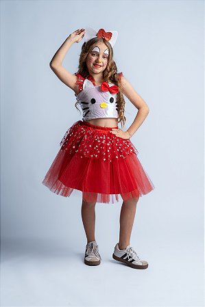 CONJUNTO HELLO KITTY (COM ACESSÓRIO)