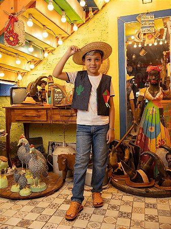 COLETE DUPLA FACE MANDACARÚ