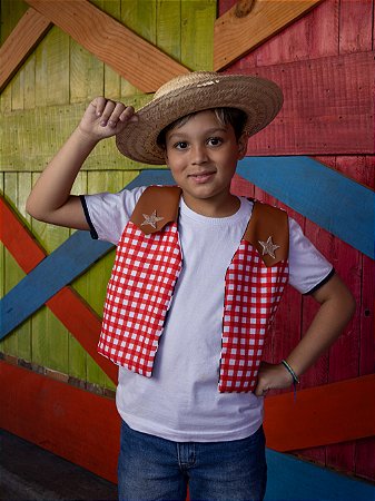 COLETE DUPLA FACE XERIFE