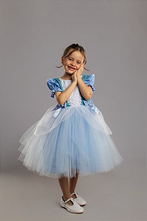 VESTIDO PRINCESA CINDERELA