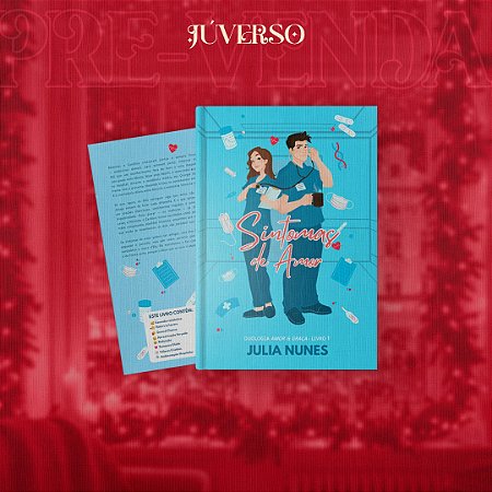 Livro Físico Sintomas de Amor + Brindes - Júverso
