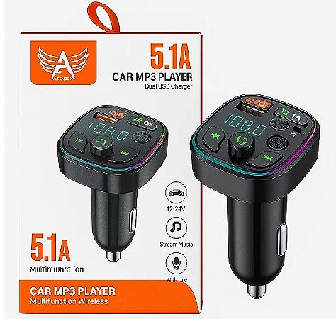 Carregador Dual USB 5.1A - Alta Performance