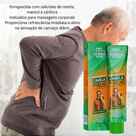 Pomada canela de velho 150g