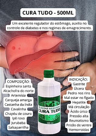 Cura tudo 500ml