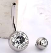 Piercings Titânio Bananabell Cor Natural