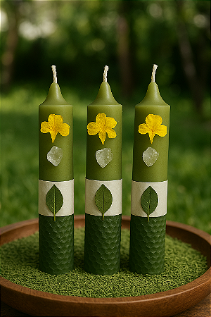 Vela "Purificação de Ambientes Pesados" (Limpeza energética)