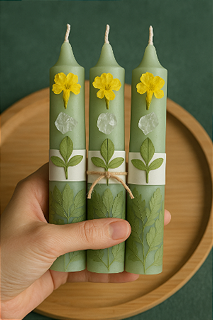 Vela "Blindagem e Proteção" (Proteção contra inveja)