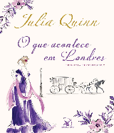 Livro " O que acontece em Londres, Júlia Quinn  - USADO EM ÓTIMO ESTADO