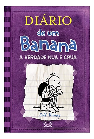 Diário de um Banana - Vol. 05 -A verdade nua e crua - Jeff Kinney - Usado como novo