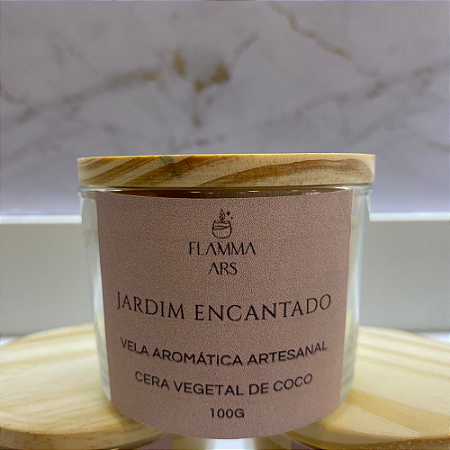 Vela Aromática Jardim Encantado 100g