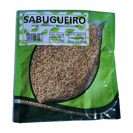 Sabugueiro 20g – Chá Natural para Gripe, Febre e Fortalecimento da Imunidade