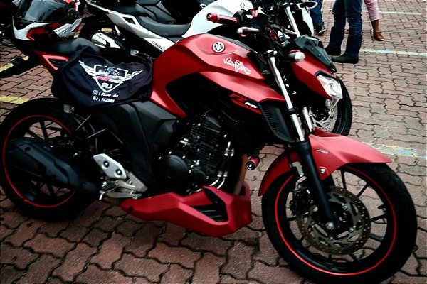 spoiler BIG vermelho para fz25 2018 a 2025