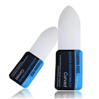 LÂMINA FLEXÍVEL PARA ABERTURA DE CELULAR E REMOÇÃO DE LCD - AÇO INOXIDÁVEL - CURVADA 0.1MM