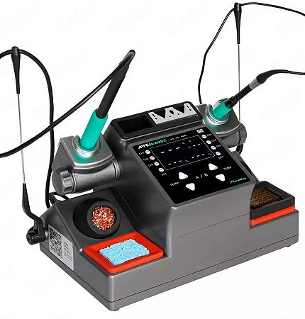 Estação de Solda Dupla A902 C210/C245 Bivolt 350W