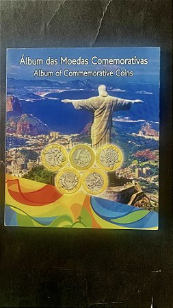 Album Completo - 17 Moedas Comemorativas das Olimpiadas -Sob /FC- Rio 2016 - ref.465A