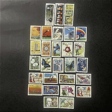 28 Selos Comemorativos do Brasil - Ano 1986 - Mint - ref.37